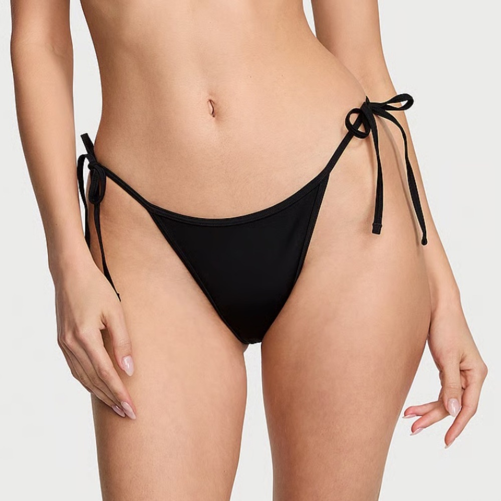 Victoria's Secret Black Strappy Bikini